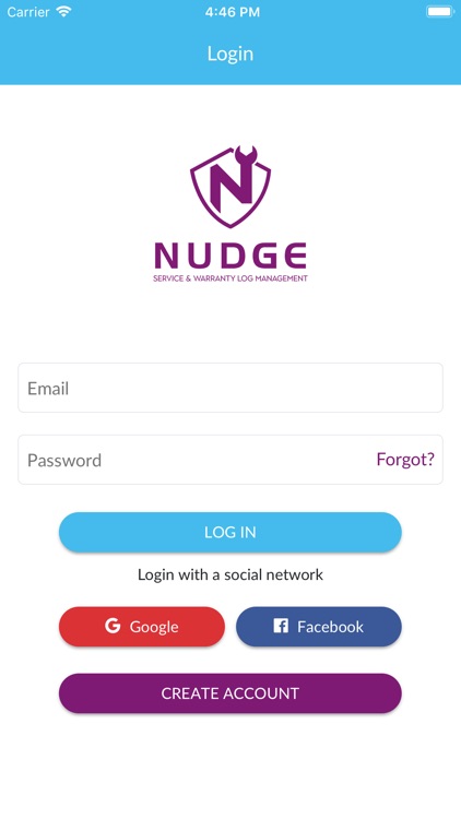 Nudge - Service & Warranty Log