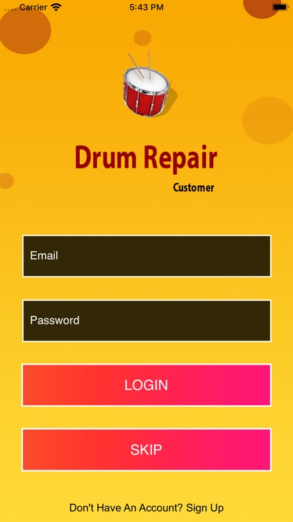 Drum Repair Customer