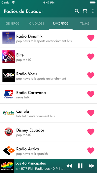 +Radios de Ecuador screenshot 4