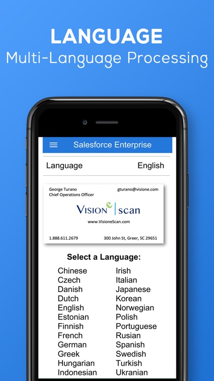 Visione Business Card Scan screenshot-5