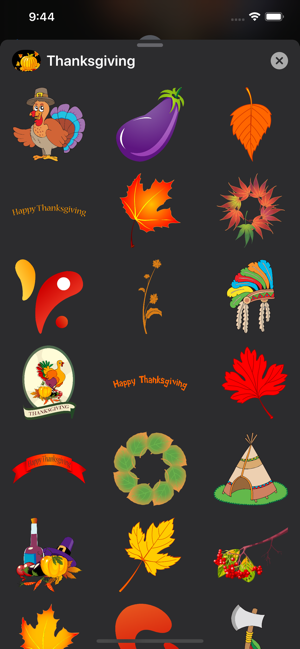 Thanksgiving Stickers & Emojis(圖3)-速報App