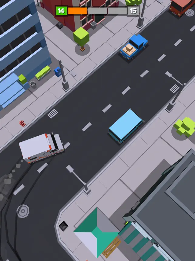 Blocky Ride, game for IOS