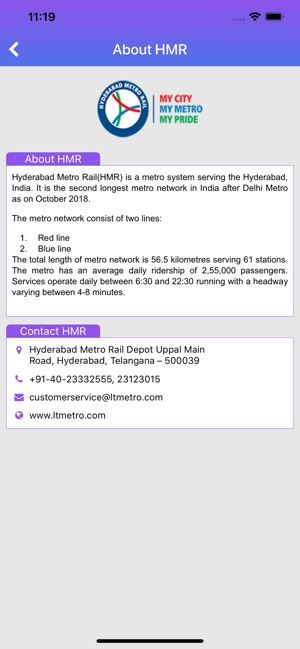 HMR Hyderabad Metro(圖9)-速報App