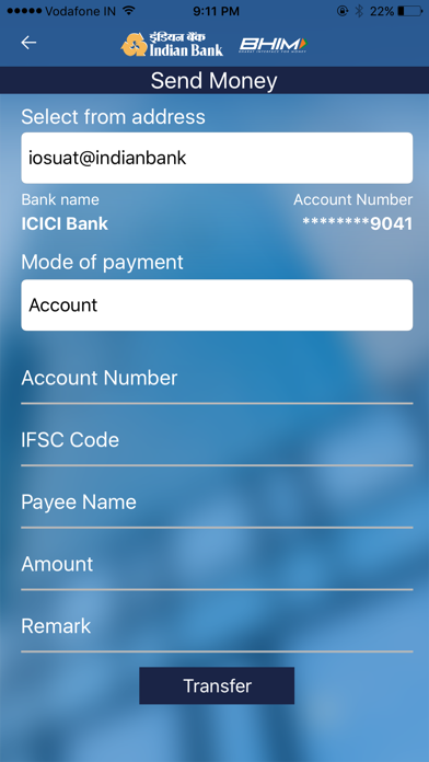 How to cancel & delete BHIM Indian Bank UPI from iphone & ipad 2