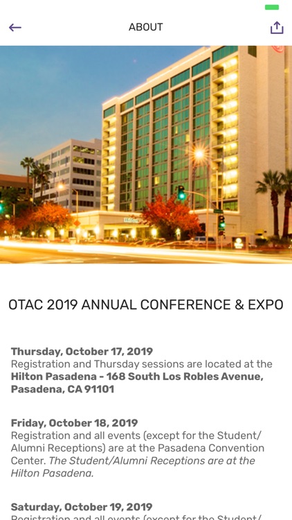 OTAC Annual Conference