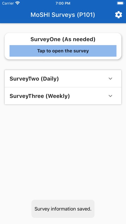 MoSHI Surveys screenshot-3