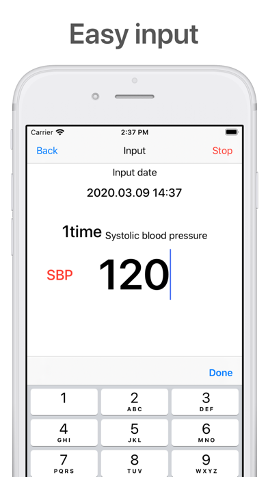 Blood Pressure Calculator screenshot 2