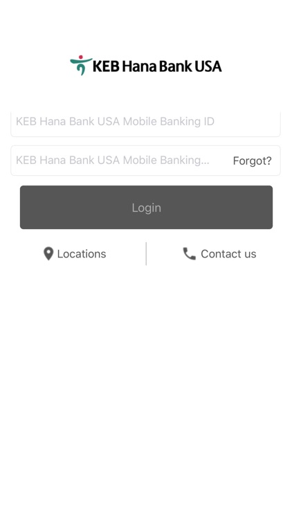KEB Hana Bank USA Mobile Bank