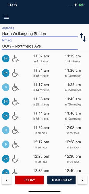 UOW Shuttle – Timetables & GPS(圖2)-速報App