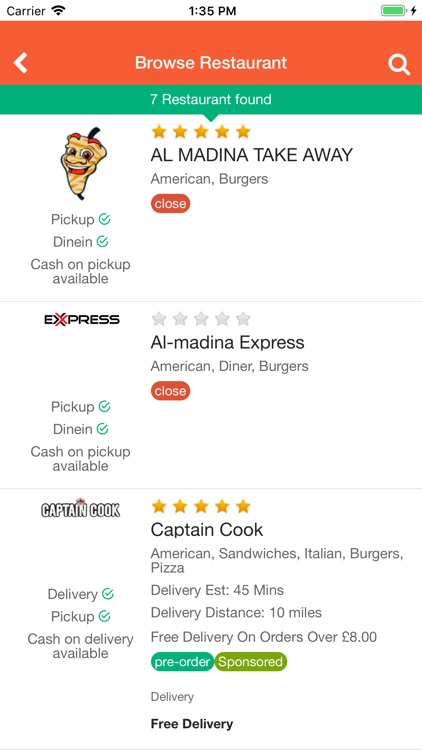 Supedian.COM Food Delivery App