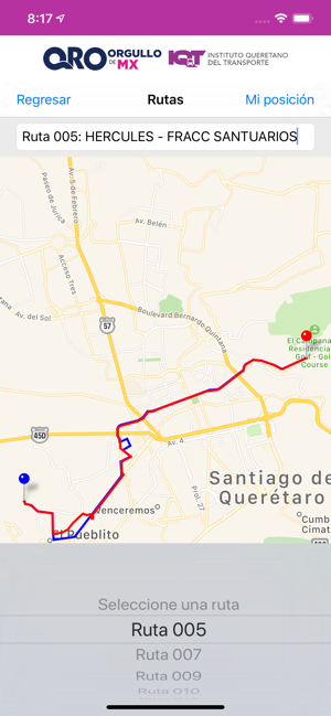 Transporte Público Querétaro(圖2)-速報App