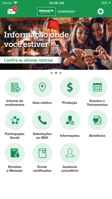 How to cancel & delete Unimed Vale do Sinos Cooperado from iphone & ipad 1