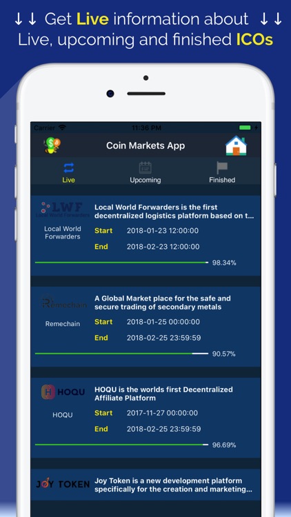 Coin Markets - Crypto Tracker screenshot-5