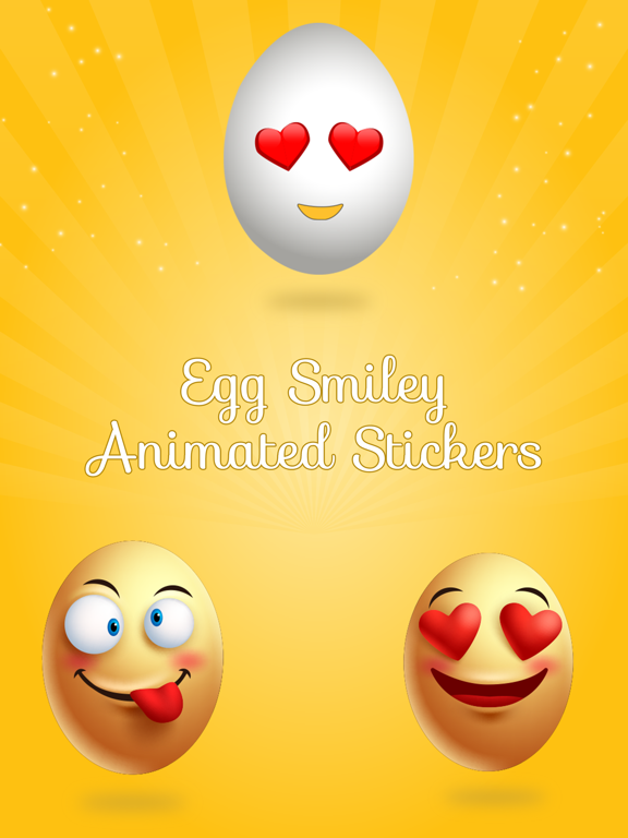 Egg Smiley Animatedのおすすめ画像1