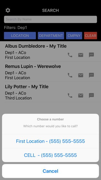 Company PhoneBook screenshot 4