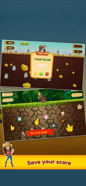 Gold Miner: Classic Game(圖4)-速報App