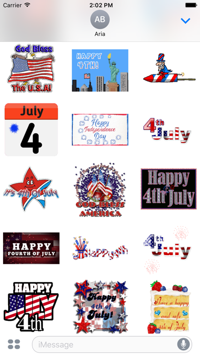 Happy Independence Day Sticker screenshot 3