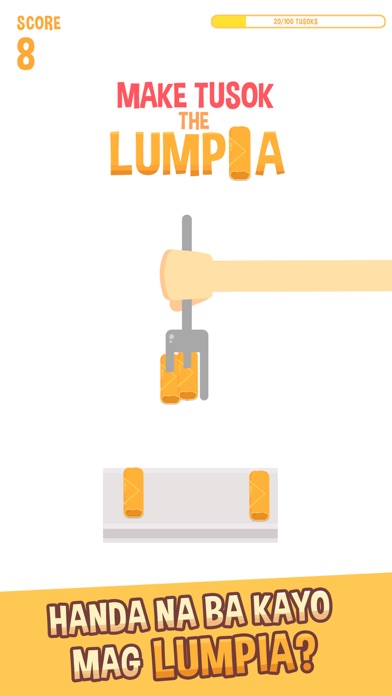 How to cancel & delete Make Tusok The Lumpia from iphone & ipad 1