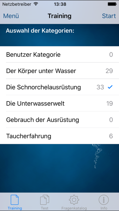 Schnorcheln screenshot 2