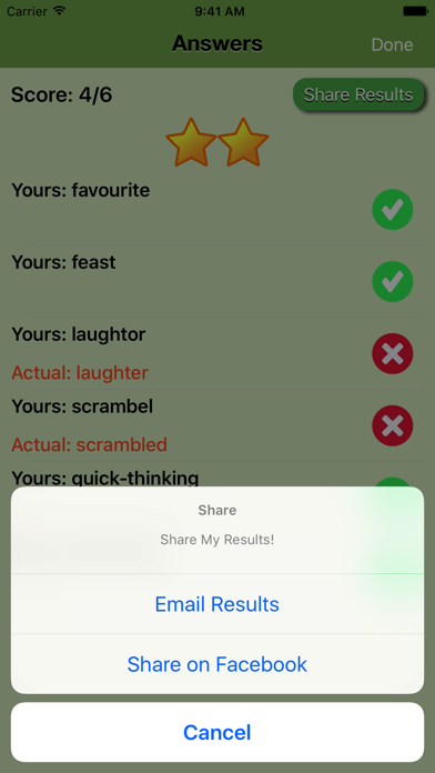 How to cancel & delete Spelling Dictation Test Helper from iphone & ipad 2