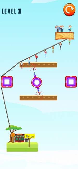 Rope Rescue Hero - Zip Mission(圖5)-速報App