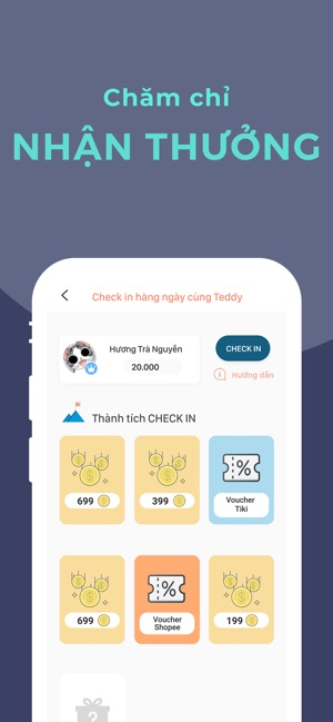 TeddyBag - Hoàn Tiền Mỗi Ngày(圖5)-速報App