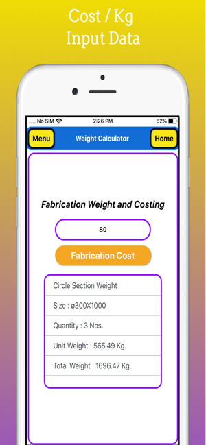 Fabrication Weight Calculator(圖9)-速報App