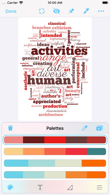 Wordsalad - Smart Word Clouds
