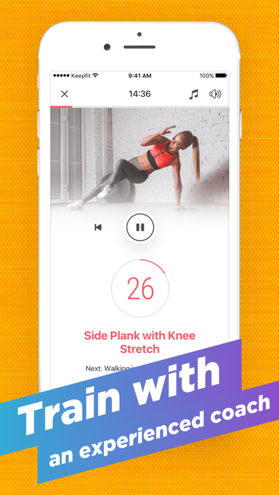 KeepFit - Home Workouts Screenshot 2