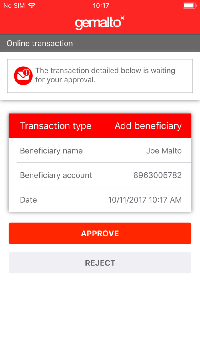 Ezio Mobile by Gemalto