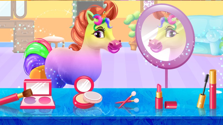 Unicorn Dress up & Hair Salon