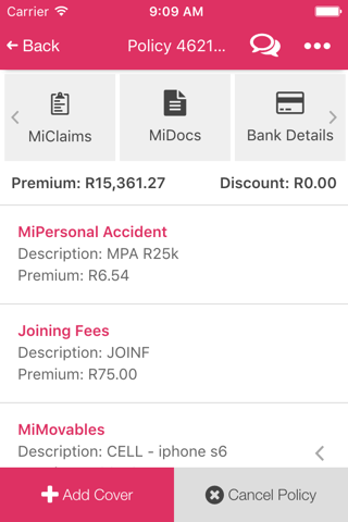 MiWay Insurance Ltd screenshot 2