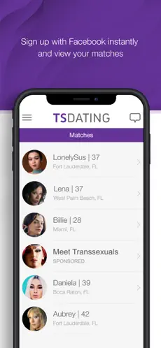 Screenshot 1 TS Dating iphone