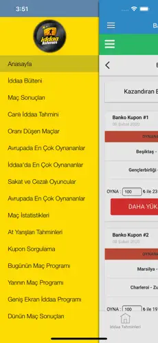 Imágen 4 İddaa Tahminleri iphone