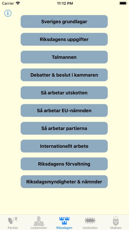 The Democracy in Sweden