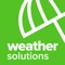 The Weather Solutions mobile app gives accurate 7-day, by the hour forecasts for all our favorite locations