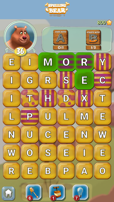 Spelling Bear :Honey Word Hunt screenshot 3