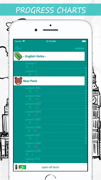 English Tests: Verbs screenshot-4