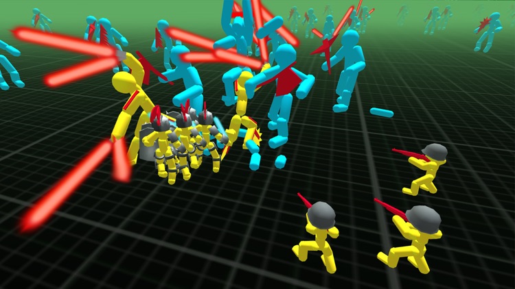 Stickman Neon Battle Simulator screenshot-3