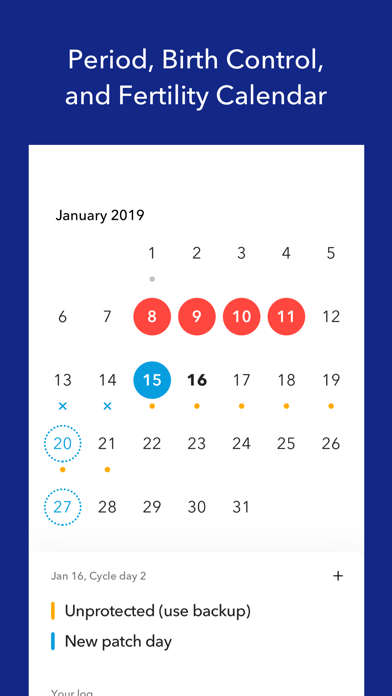 Spot On Period Tracker screenshot 2