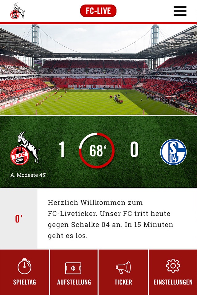 1. FC Köln App screenshot 2