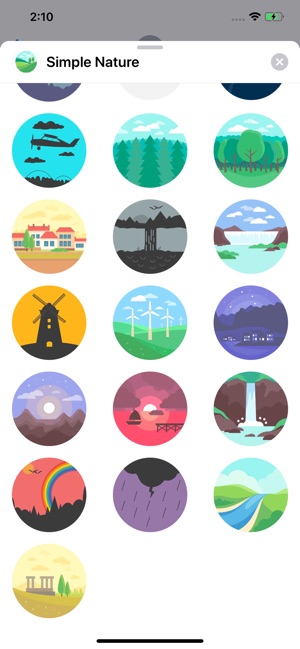 Simple Nature Sticker Pack(圖2)-速報App