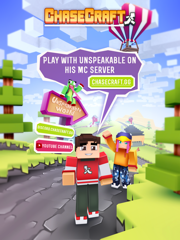 Chasecraft Epic Running Game By Uil Media Ios United Kingdom Searchman App Data Information - unspeakable cool roblox coloring pages