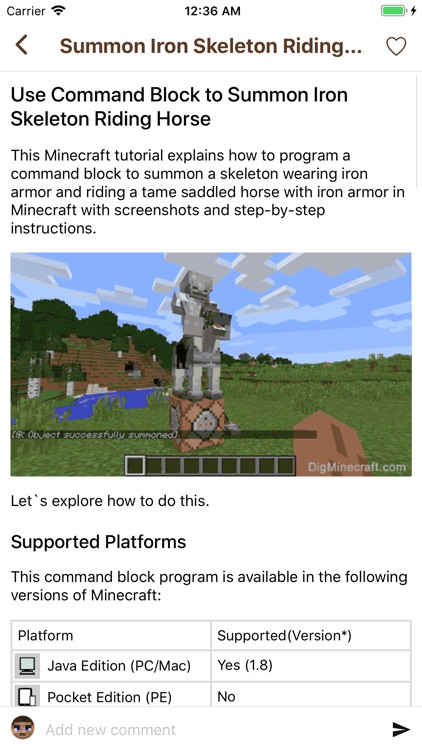 Wiki Discussion for Minecraft screenshot-7