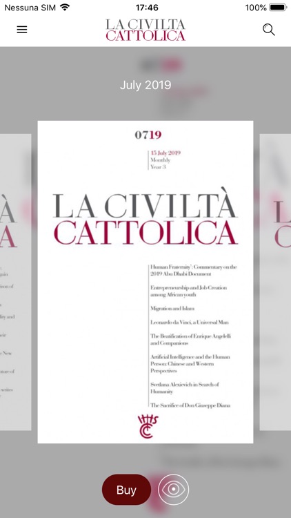 La Civiltà Cattolica, English