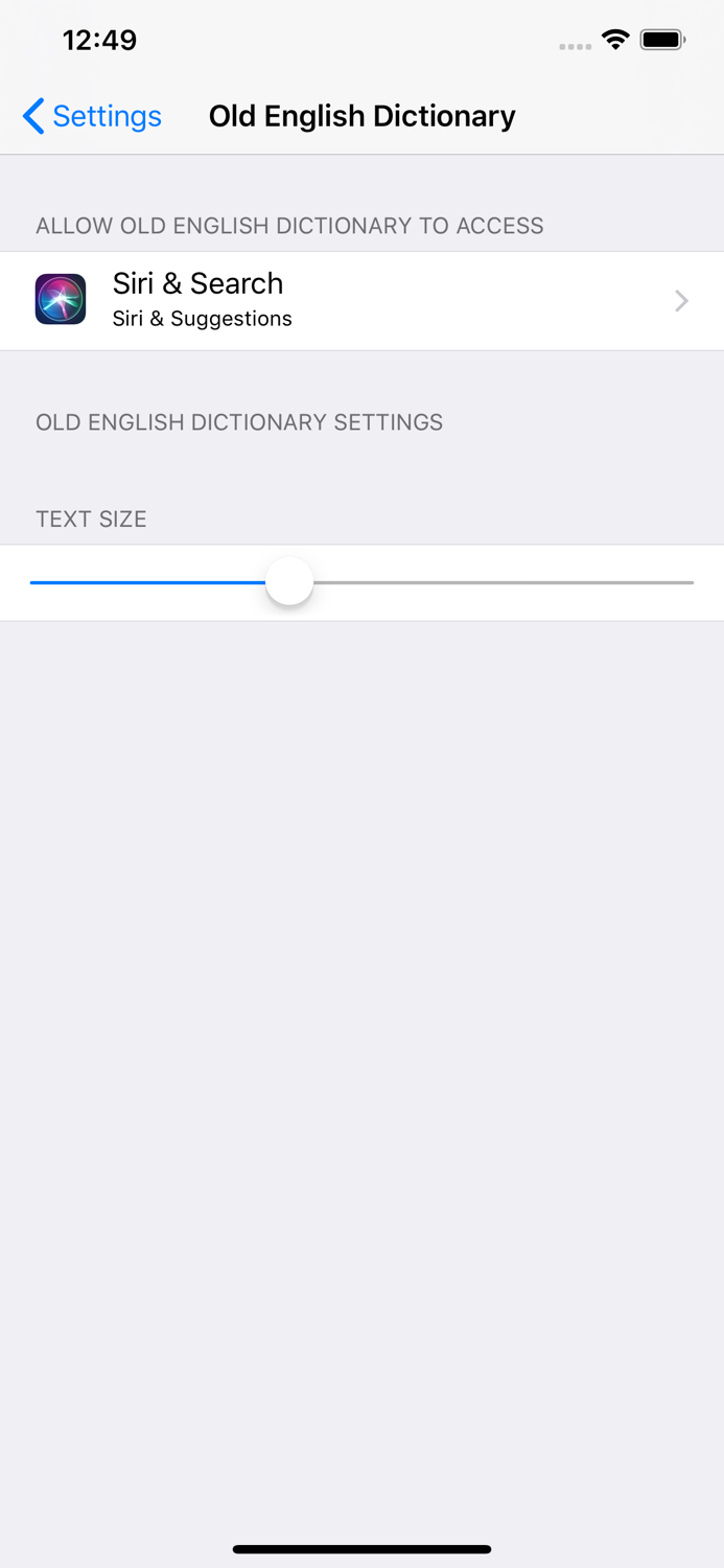 Old English Dictionary