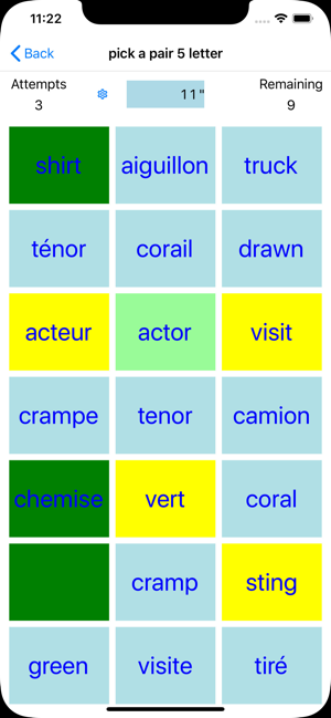 Pick A Pair French - English(圖3)-速報App