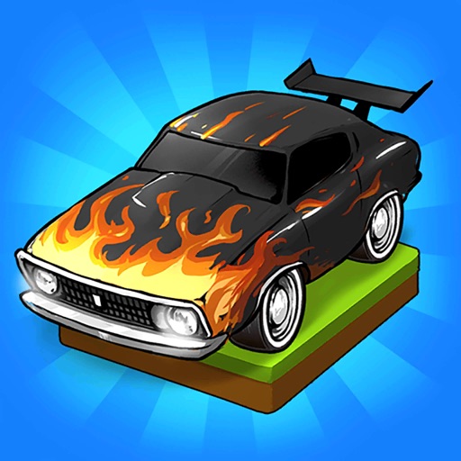 Merge Muscle Car Icon