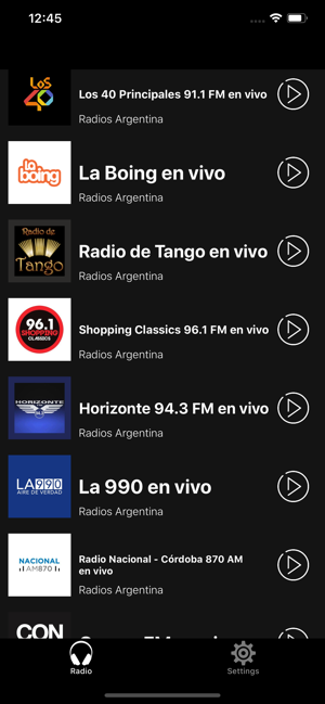 Radios Argentinas en Vivo(圖8)-速報App