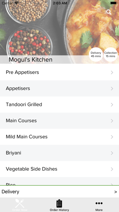 Moguls Kitchen screenshot 2